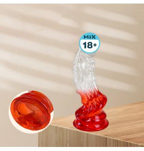 SNAILAGE - Kirin Two-tone Realistic Dildo Series (L:17cm - D:4cm)